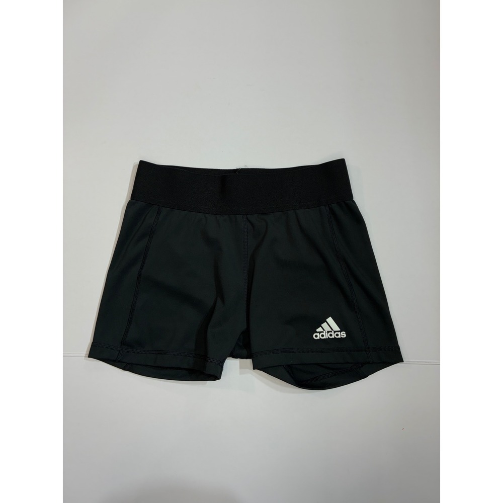 Adidas bundle Tracksuit Set Women Small Black 3-Stripe Zip Jacket Shorts - Picture 6 of 7